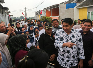 Menteri PKP Maruarar Sirait Tinjau Perumahan Subsidi di Banten