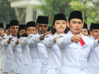 Latihan Gabungan Terakhir Paskibraka Nasional 2025