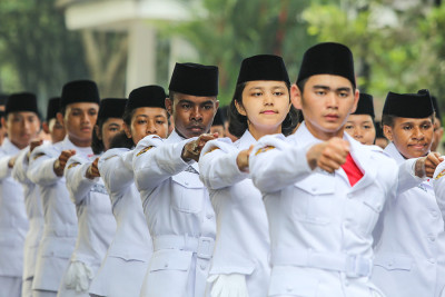 Latihan Gabungan Terakhir Paskibraka Nasional 2025