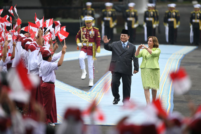 Presiden Prabowo Menerima Kunjungan Presiden Republik Peru