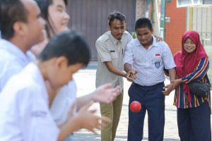 Lomba Semarak HUT RI Penyandang Tunanetra