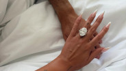 Wow, Harga Cincin Tunangan Ronaldo dan Georgina Ditaksir Seharga Rp81 Miliar