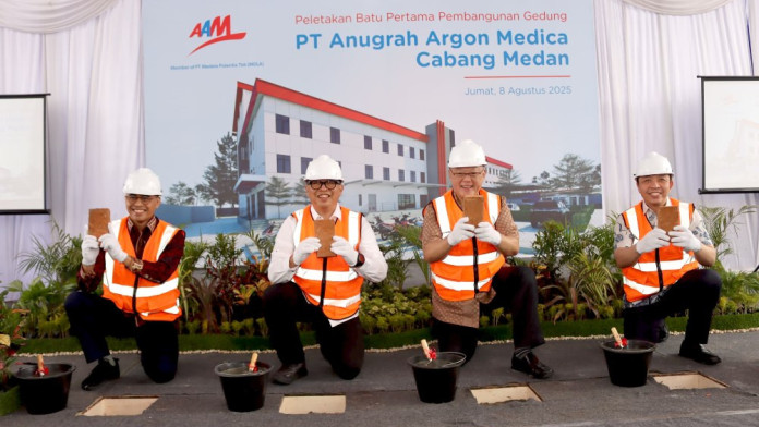 Entitas Anak MDLA Groundbreaking Gedung Baru, Perkuat Distribusi di Sumatra Utara