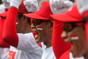 Lomba Gerak Jalan Sambut HUT ke-80 RI
