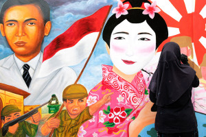 Mahasiwa Kampanyekan Nasionalisme Melalui Mural
