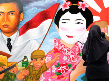 Mahasiwa Kampanyekan Nasionalisme Melalui Mural