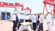 Bahlil Cek Proyek LNG Terapung Raksasa RI ke China, Beroperasi 2027