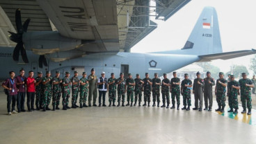 Kemhan Kirim Bantuan Logistik dengan Metode Air Drop untuk Warga Gaza