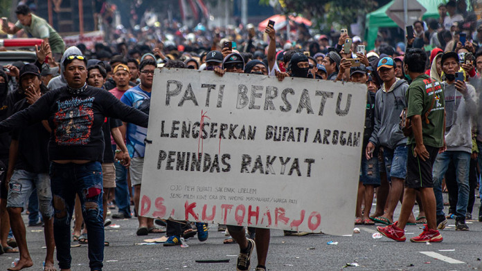 Demo Pati, 34 Orang Luka, Polda Jateng Bantah Isu Korban Tewas