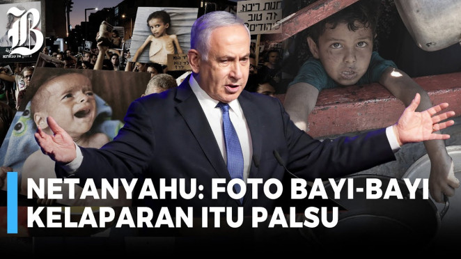 Lagi dan Lagi Netanyahu Bantah Kelaparan di Gaza karena Ulah Israel