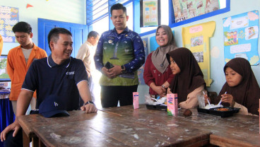 Jamkrindo Tebar Semangat Hari Kemerdekaan di Kabupaten Maros