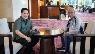 Erick Thohir Temui Nova Arianto Bahas Uji Coba dan Pemain Diaspora untuk Piala Dunia U-17