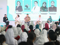 Siswi SMP di Bandung Diedukasi Soal Ancaman Kanker Leher Rahim