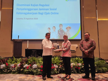 BPJS Ketenagakerjaan Serahkan Kajian Perlindungan Ojol ke Pemerintah