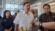 Hadiri Sidang Tahunan MPR RI, Luhut Tiba di Kompleks Parlemen