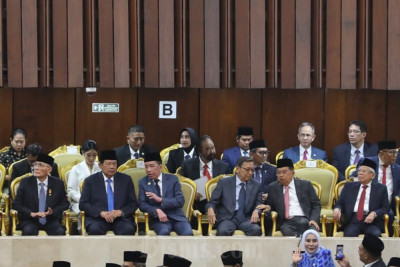 2 Mantan Presiden dan 4 Mantan Wakil Hadir Pada Sidang Tahunan MPR