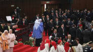 Deretan Menteri Prabowo Tiba di Sidang Tahunan MPR, Meutya Hafid Berkebaya Pink