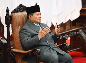 Presiden Prabowo Mengikuti Sidang Tahunan MPR RI