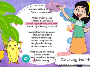 Lirik Lagu Ampar-ampar Pisang dan Ayo Mama, Serta Artinya
