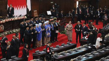 Menkomdigi Meutya Hafid Hadiri Sidang Tahunan MPR 2025