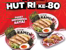 Promo Terbaru Kuliner Spesial HUT Kemerdekaan RI Agustus 2025: Tom Sushi, JCO, hingga RamenYa