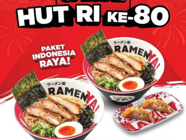 Promo Terbaru Kuliner Spesial HUT Kemerdekaan RI Agustus 2025: Tom Sushi, JCO, hingga RamenYa