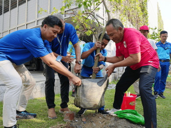 HUT RI, Pelindo Petikemas Tanam Seribu Pohon Hijaukan Area Kerja