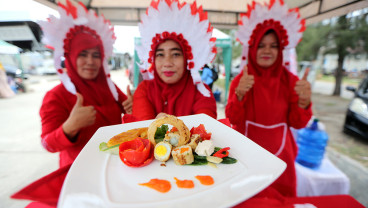 Lomba Memasak Bergizi Festival Kemerdekaan