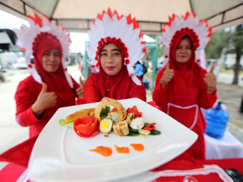 Lomba Memasak Bergizi Festival Kemerdekaan