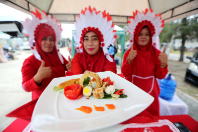 Lomba Memasak Bergizi Festival Kemerdekaan