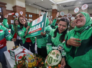 Grab Indonesia Raih Rekor MURI