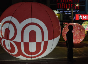 Jakarta Light Festival Sambut HUT ke-80 RI