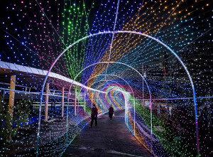 Wisata Malam Lights Wonderland di Semarang