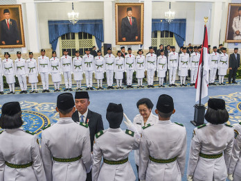Upacara Pengukuhan Paskibraka 2025