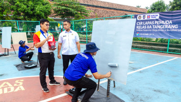 Nippon Paint Gelar Pelatihan Pengecatan di Lapas Kelas IIA Tangerang
