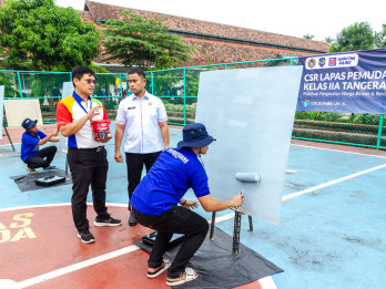 Nippon Paint Gelar Pelatihan Pengecatan di Lapas Kelas IIA Tangerang
