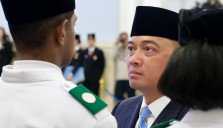 Kisah Haru Perjalanan Abraham Sarau dan Paulus Gregorius jadi Anggota Paskibraka di Istana Negara