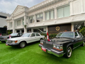 Serba-serbi HUT ke-80 RI: Deretan Mobil Kepresidenan Klasik Dipamerkan