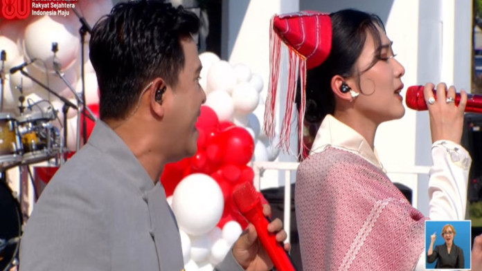 Isyana dan Cakra Khan Tampil di Istana Negara, Bawakan Lagu 'Negeriku' Karya Mendiang Chrisye