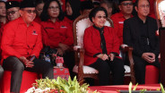 Diapit Hasto dan Prananda, Megawati Pimpin Upacara HUT ke-80 RI di Sekolah Partai PDIP