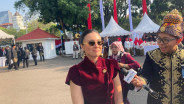 Wulan Guritno Tampil dengan Kebaya Modern di HUT Ke-80 RI: Semoga Indonesia Lebih Solid