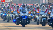 HUT ke-80 RI, Konvoi Motor Listrik hingga Kuda Meriahkan Kirab Bendera & Teks Proklamasi