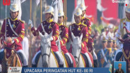 145 Kuda Kawal Kirab Pembawa Bendera & Teks Proklamasi di HUT ke-80 RI