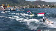 HUT Ke-80 RI, Parade Bendera Merah Putih Warnai Aquabike World Championship 2025
