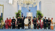 Upacara Kemerdekaan, Prabowo dan Jajaran Menteri Kompak Kenakan Pakaian Adat