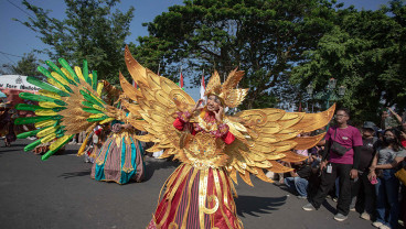 Pawai Kemerdekaan Jogja Fashion Carnival Meriahkan HUT ke-80 RI