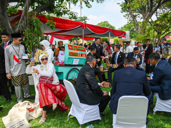 Gerobak Bakso, Siomay, hingga Starling Masuk Istana saat Pesta Rakyat HUT ke-80 RI