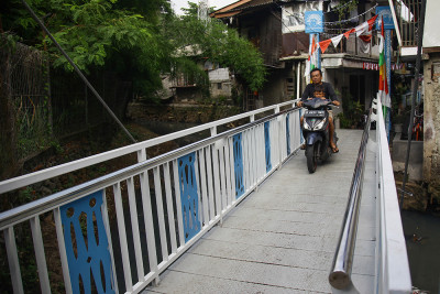 Pemprov DKI Bangun Jembatan Buka Tutup