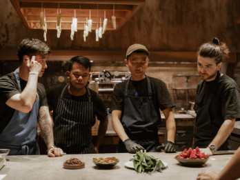 Chef Peraih Bintang Michelin Racik Menu Spesial di Restoran Charkoal Jakarta