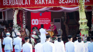 Gotong Royong Warnai Perayaan 80 Tahun Kemerdekaan RI di Surabaya